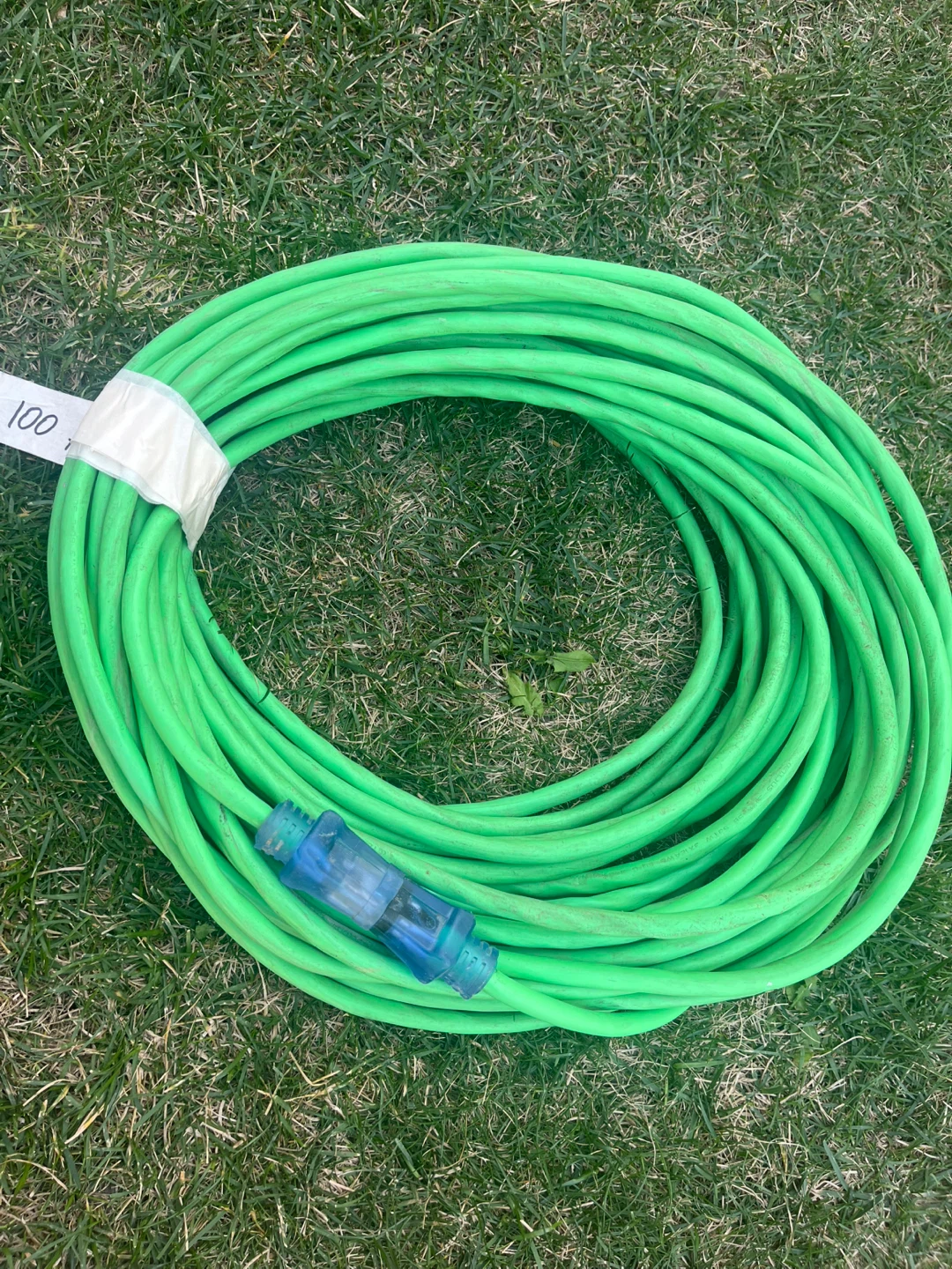 100 ft Green Extension Cord - photo 3
