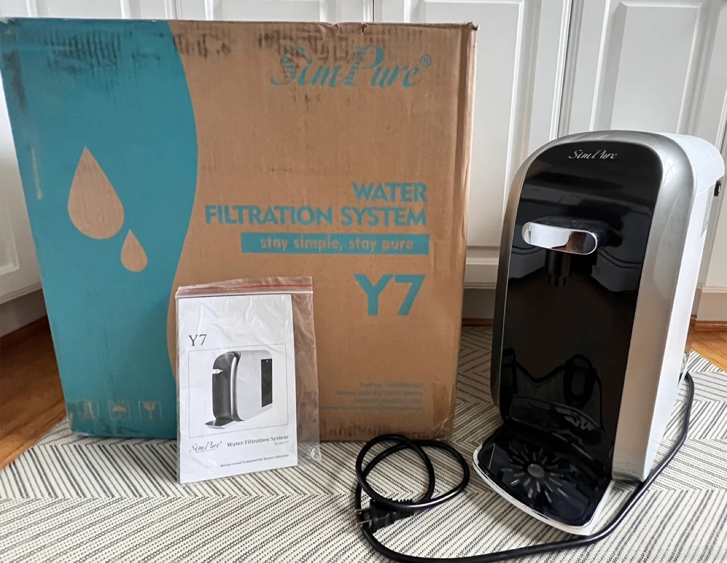 SimPure Y7P Countertop Water Filtration System