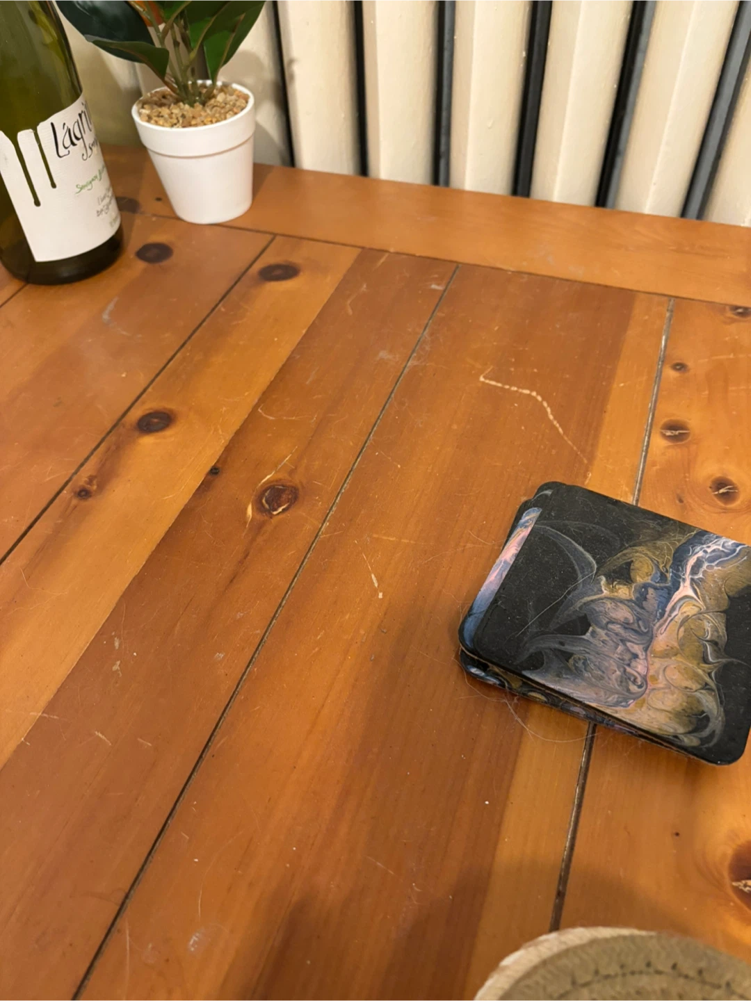 Wooden Side Table - photo 2