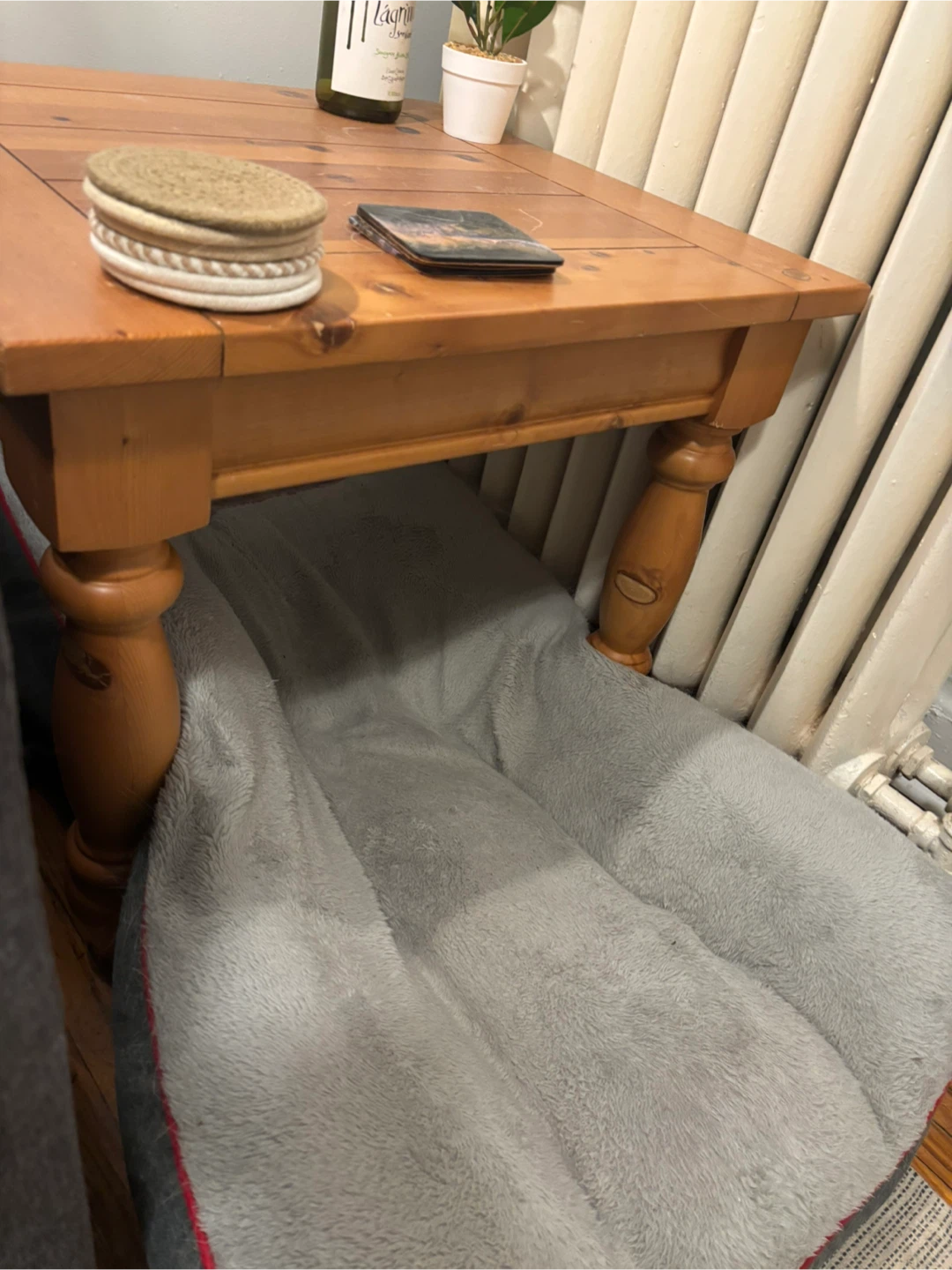 Wooden Side Table - photo 3