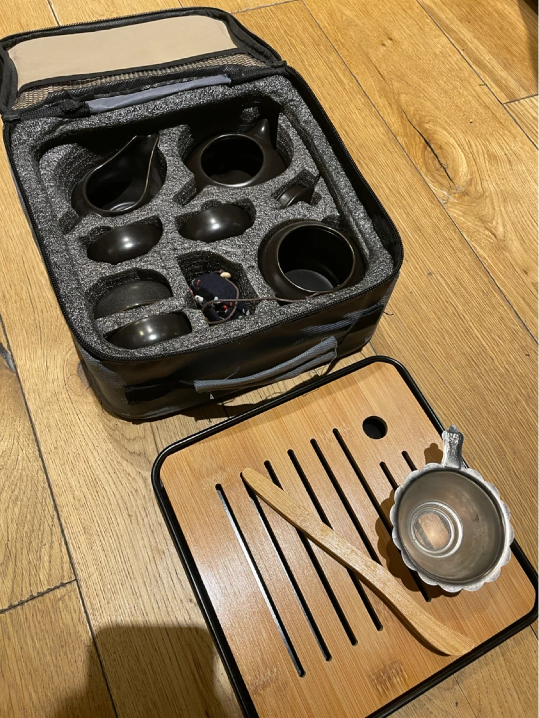 Portable Tea Set with Travel Case