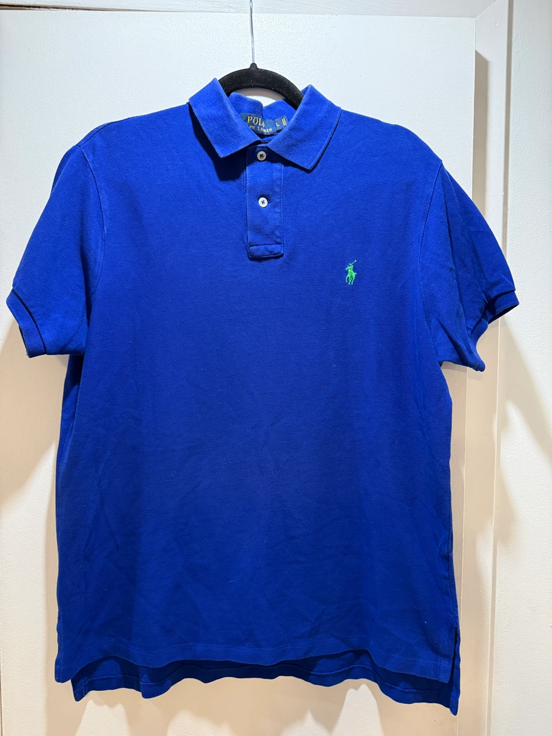 Ralph Lauren Polo Shirt - Blue - Large