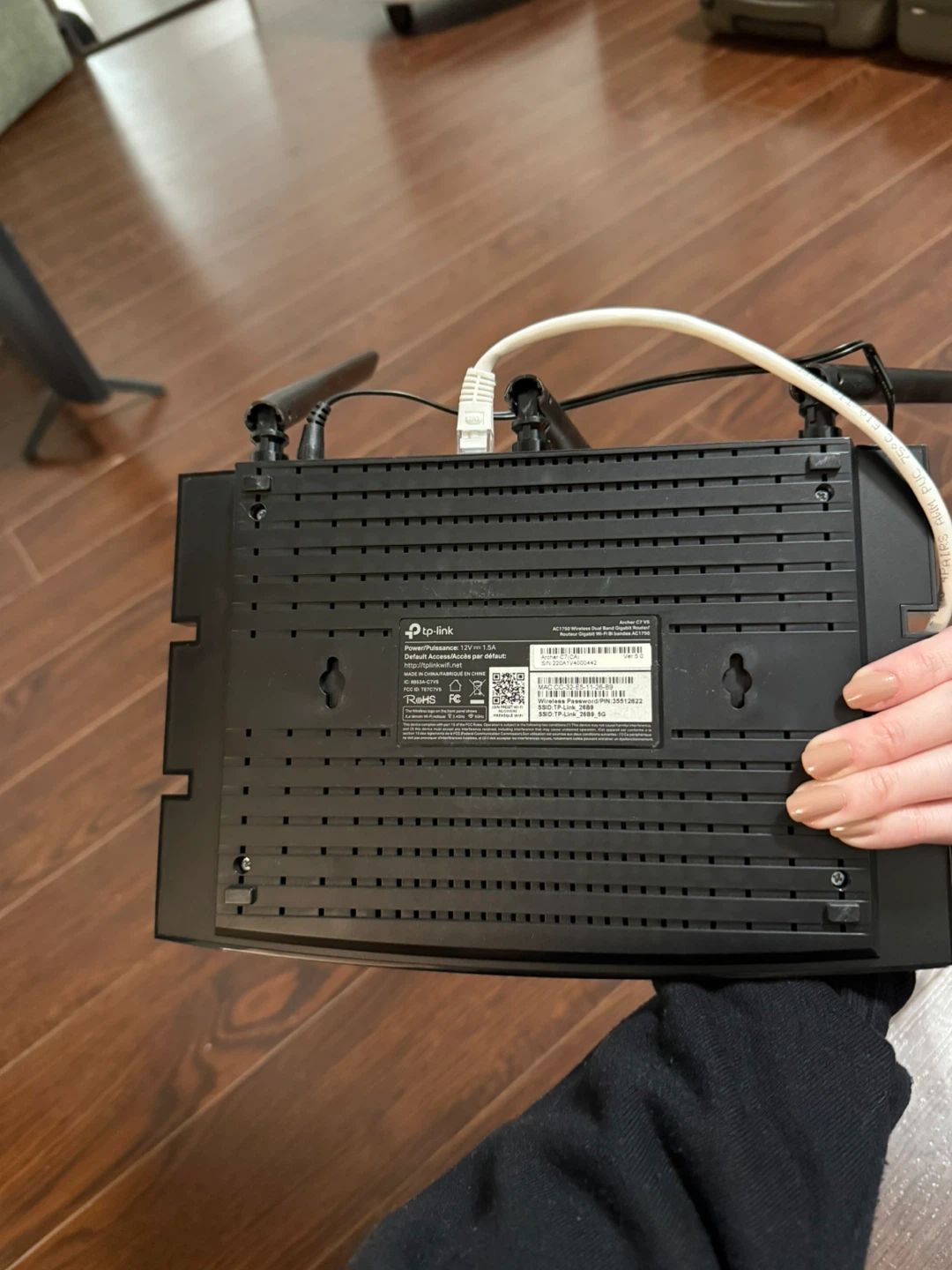 TP-Link AC1750 Wireless WiFi Router - photo 3