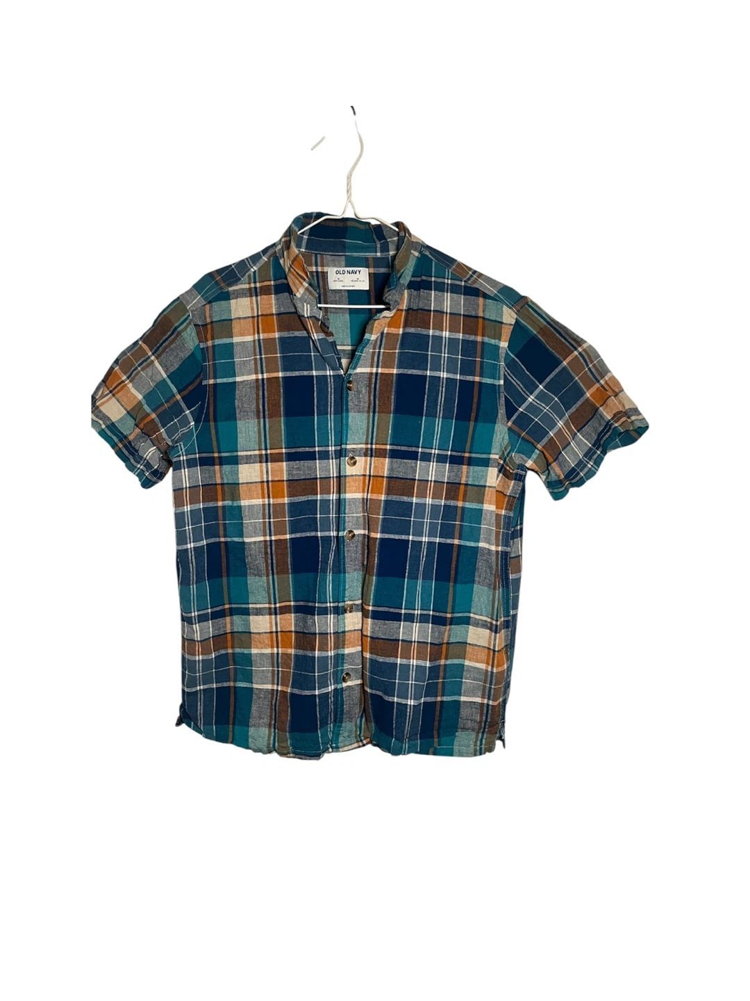 Old Navy Plaid Short Sleeve Shirt