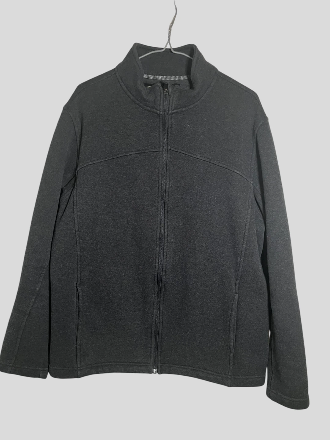 Dark grey full zip up