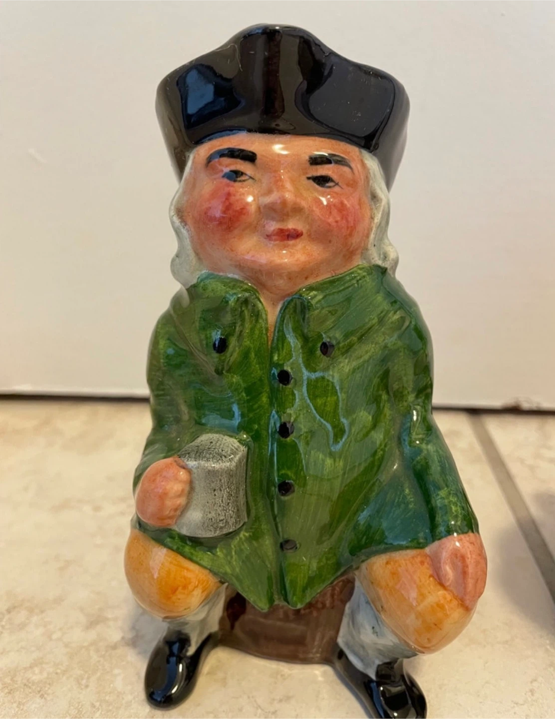 Antique Set Of 3 English Toby Mugs - photo 2