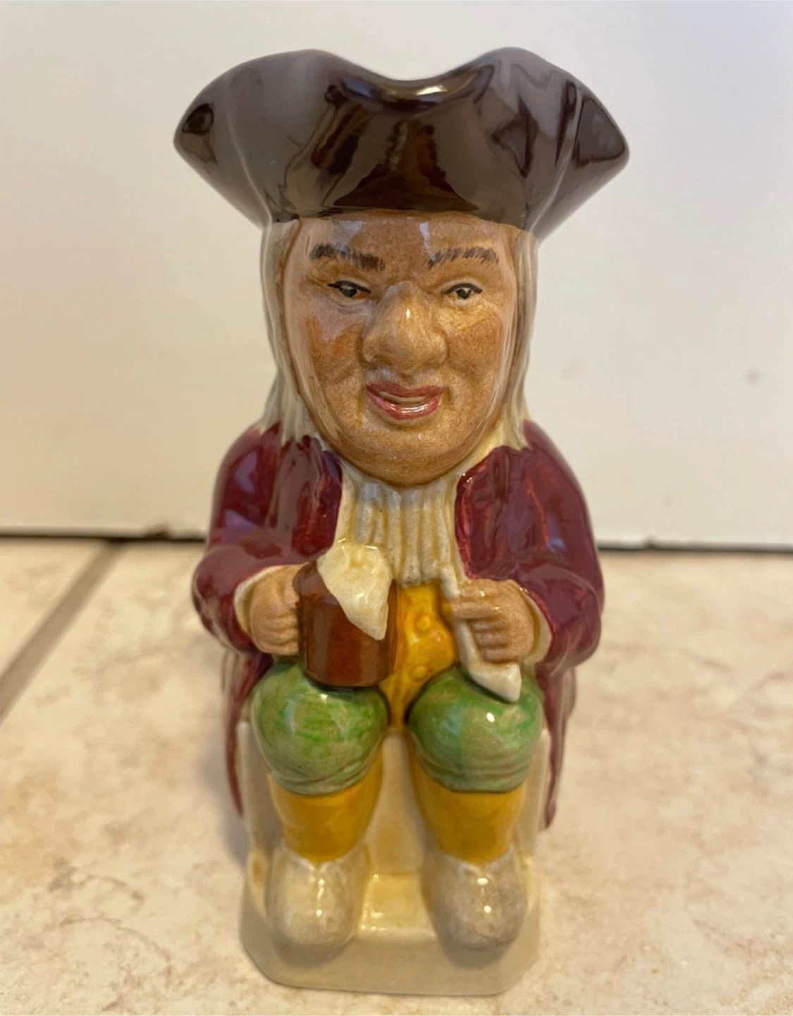 Antique Set Of 3 English Toby Mugs - photo 3