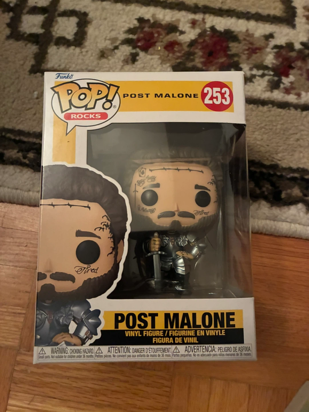 Funko Pop! Rocks: Post Malone #253 Vinyl Figure