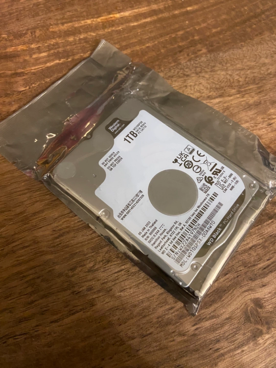 Western Digital 1TB WD Black PC Hard Drive