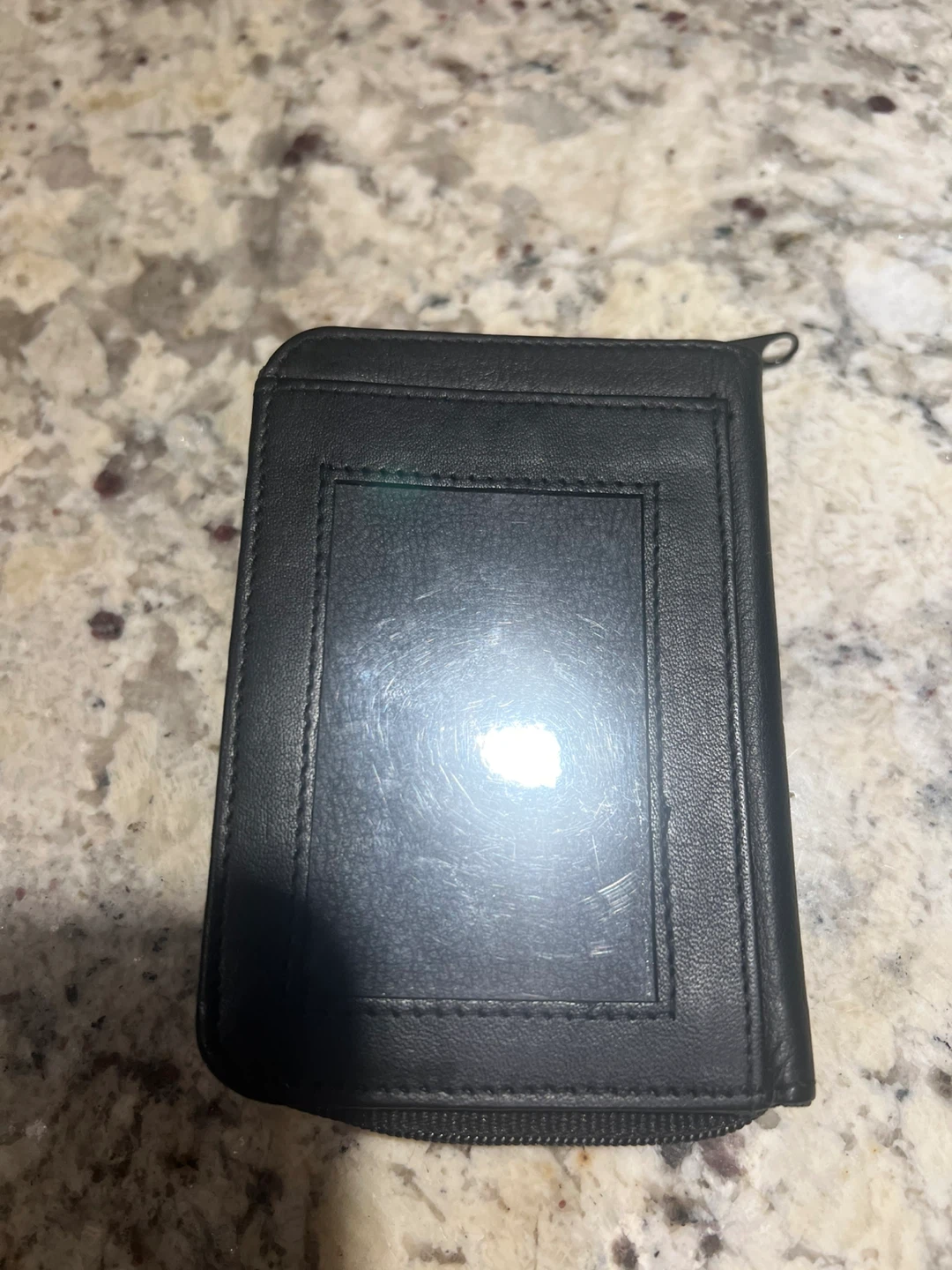 Black Leather Wallet - photo 5