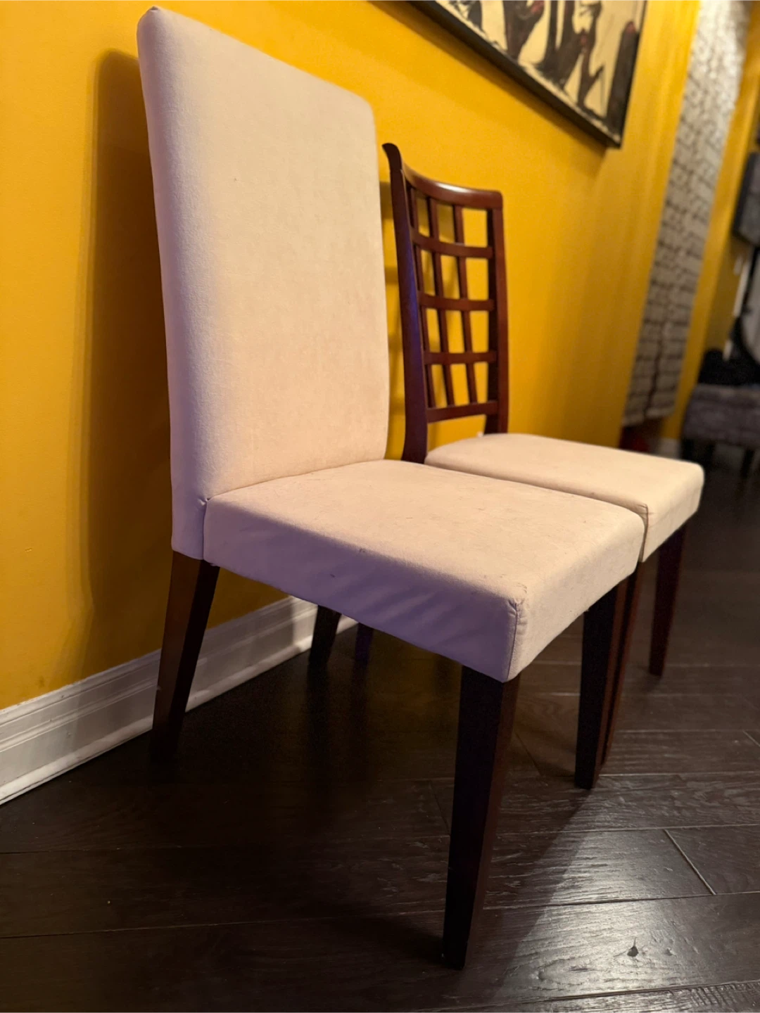 (4) Dining Chairs - Set of 4 (2 of each style) - photo 2