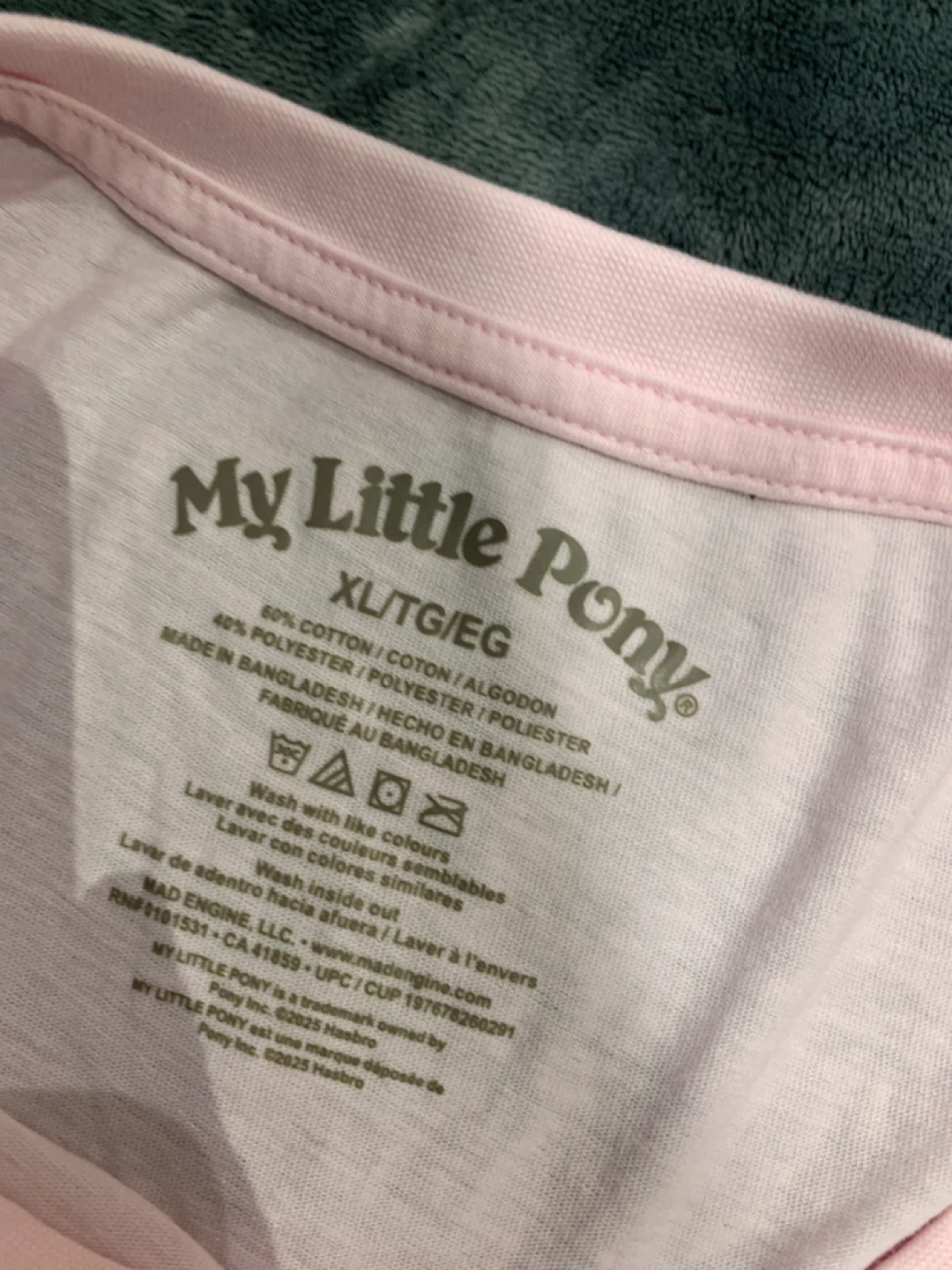 My Little Pony Pink T-Shirt - Size XL - photo 2
