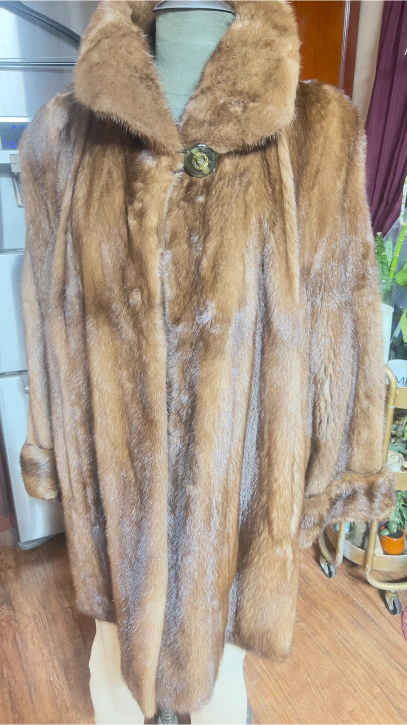 Vintage Mink Fur Coat