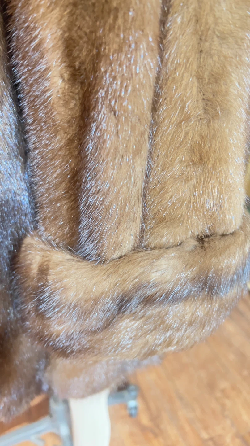 Vintage Mink Fur Coat - photo 5