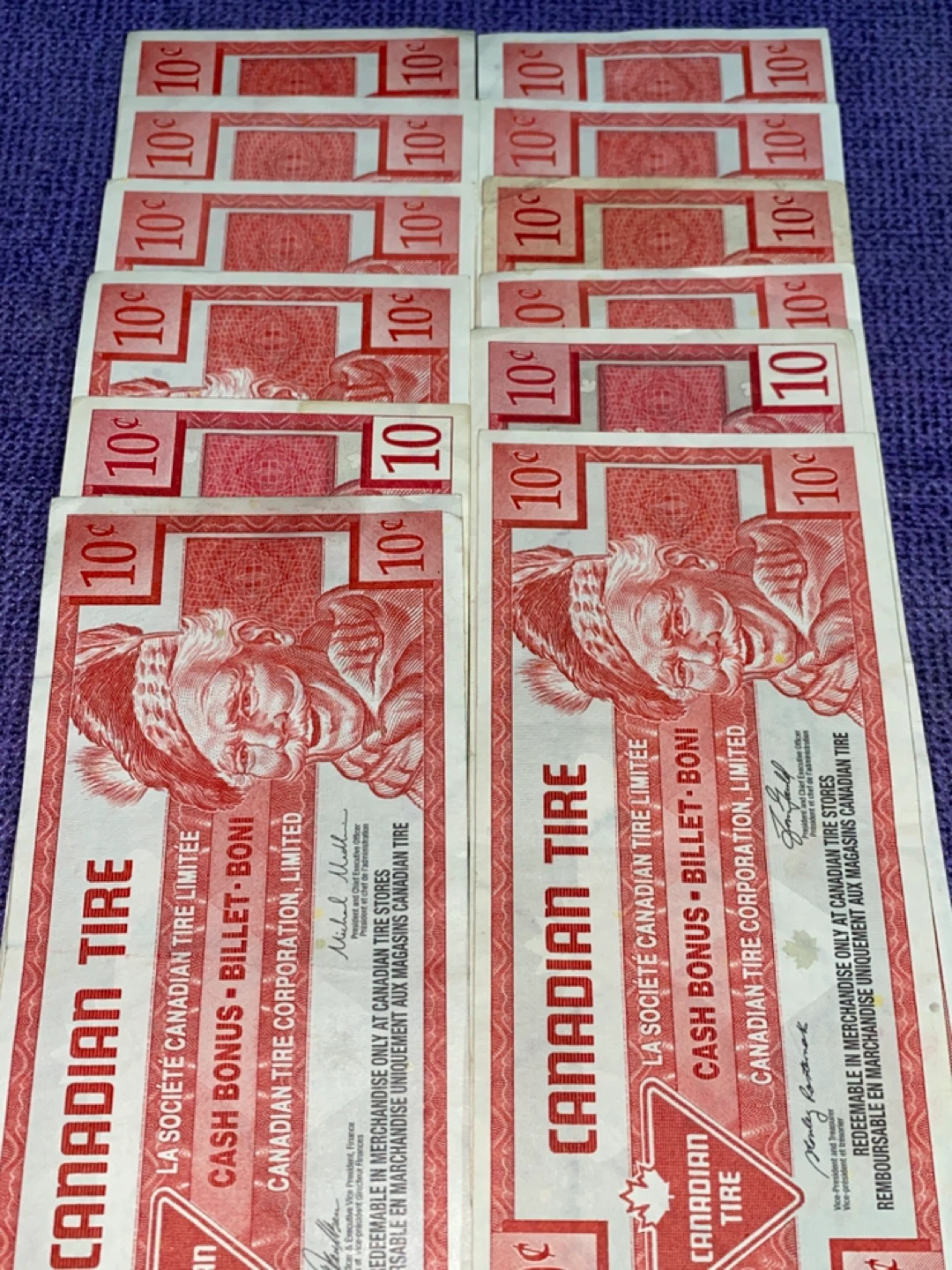 Canadian Tire 10¢ Cash Bonus - Billet - Boni - photo 2