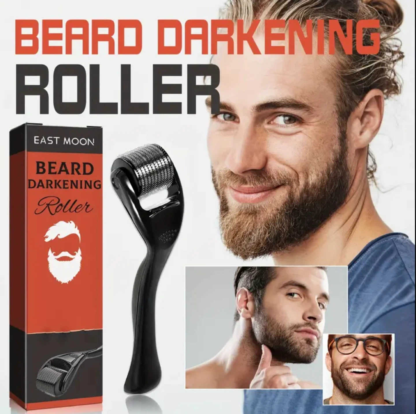 Beard Thickening micro needling Roller (minoxidil)- Brand new