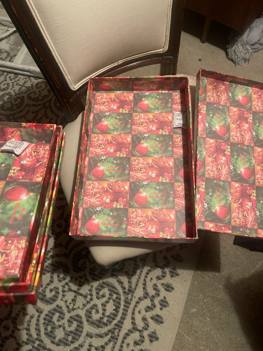 Christmas Ornament Storage Boxes - photo 3