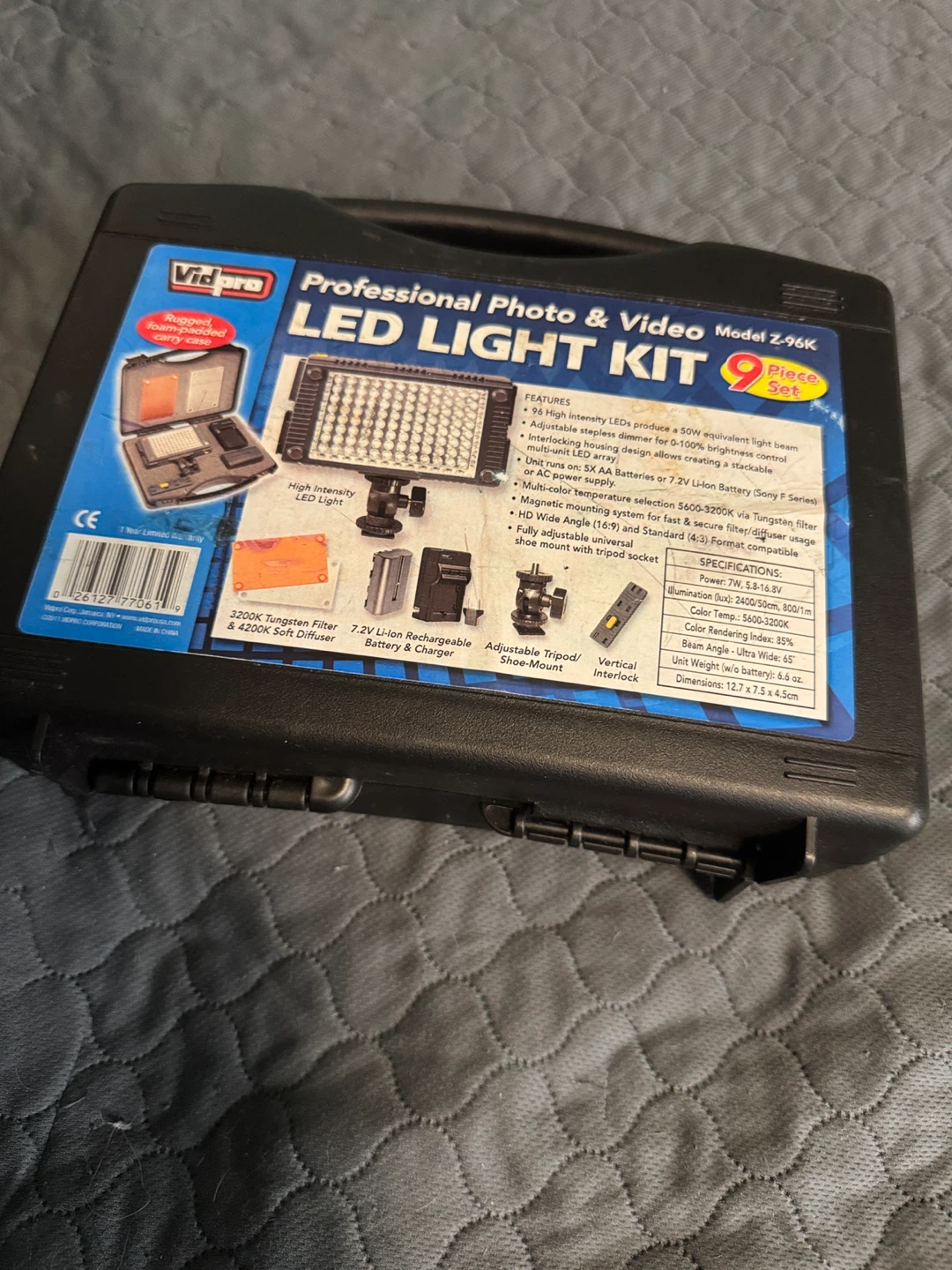 Vidpro Z-96K Pro LED Light Kit - photo 2