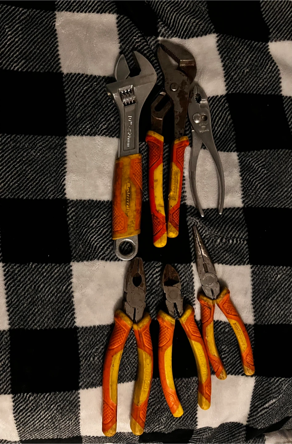 Assorted Pliers & Adjustable Wrench Set - photo 2