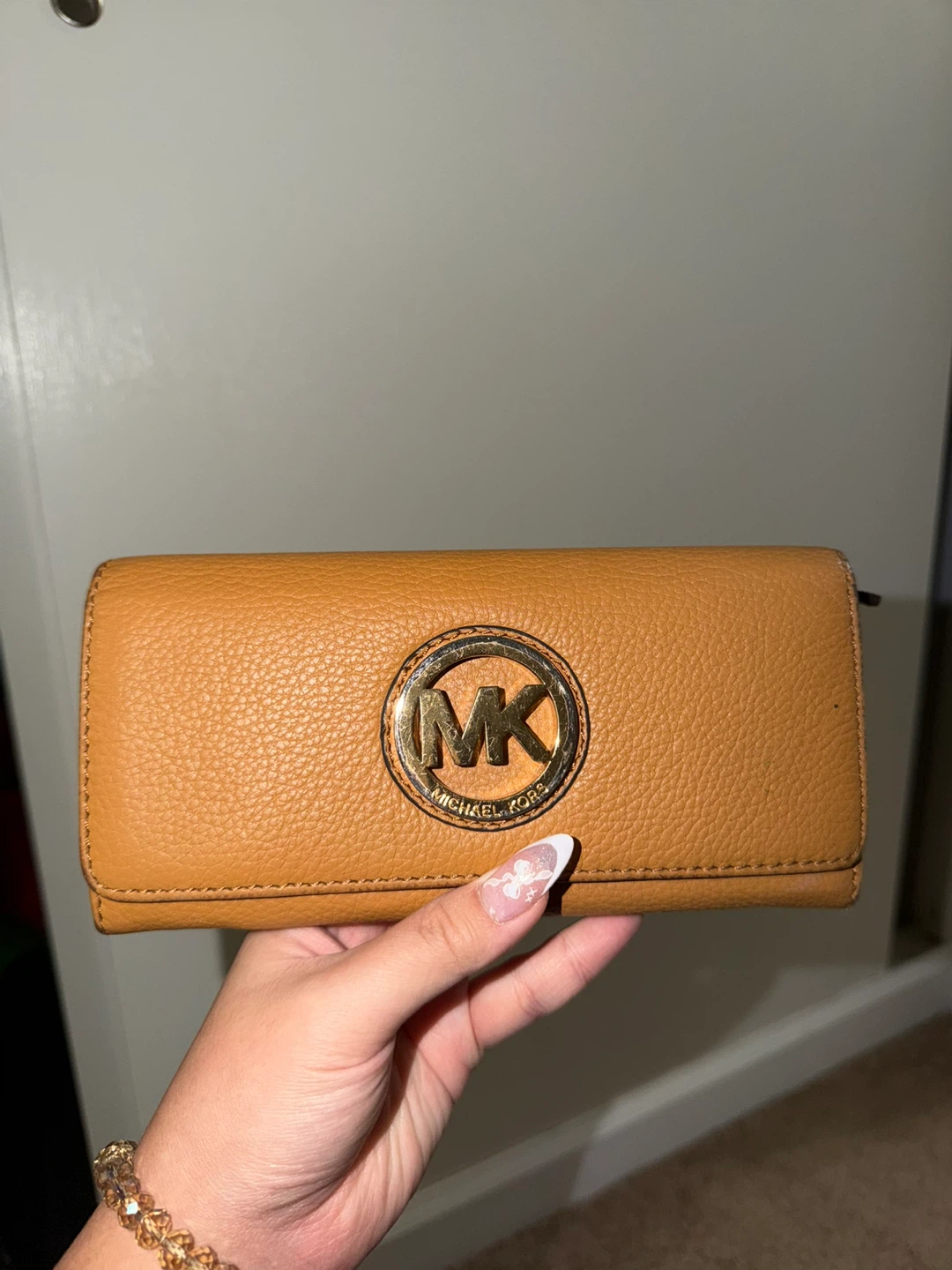 Michael Kors Leather Wallet - Brown