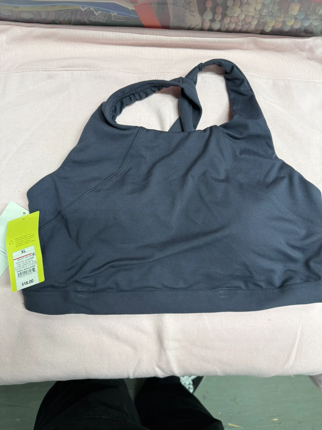 New All in Motion XL Sports Bra - Gray