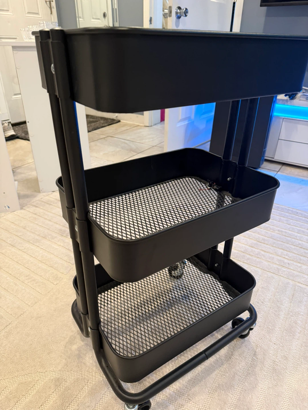 Ikea Raskog Cart - Black - Like New!
