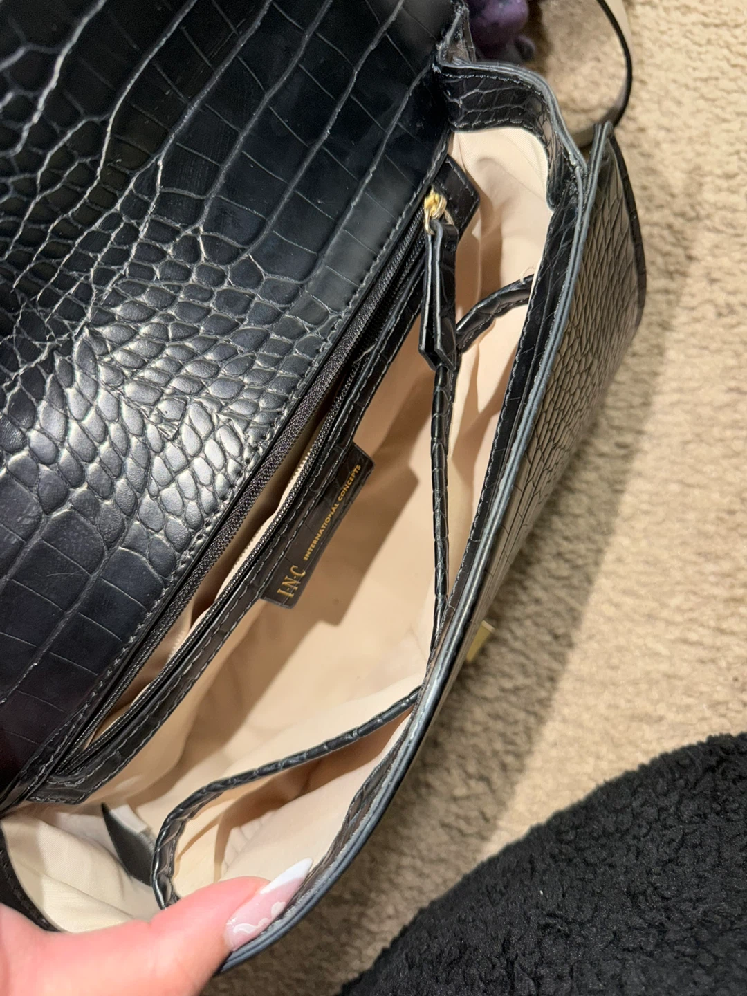 INC International Concepts Black Purse - photo 2