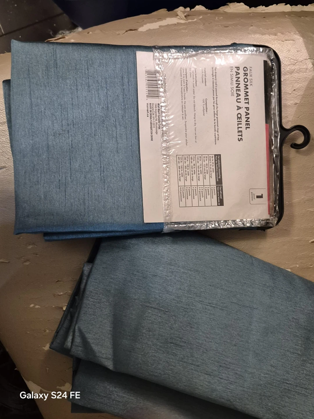 Faux Silk Grommet Panel Curtains - Teal - photo 4