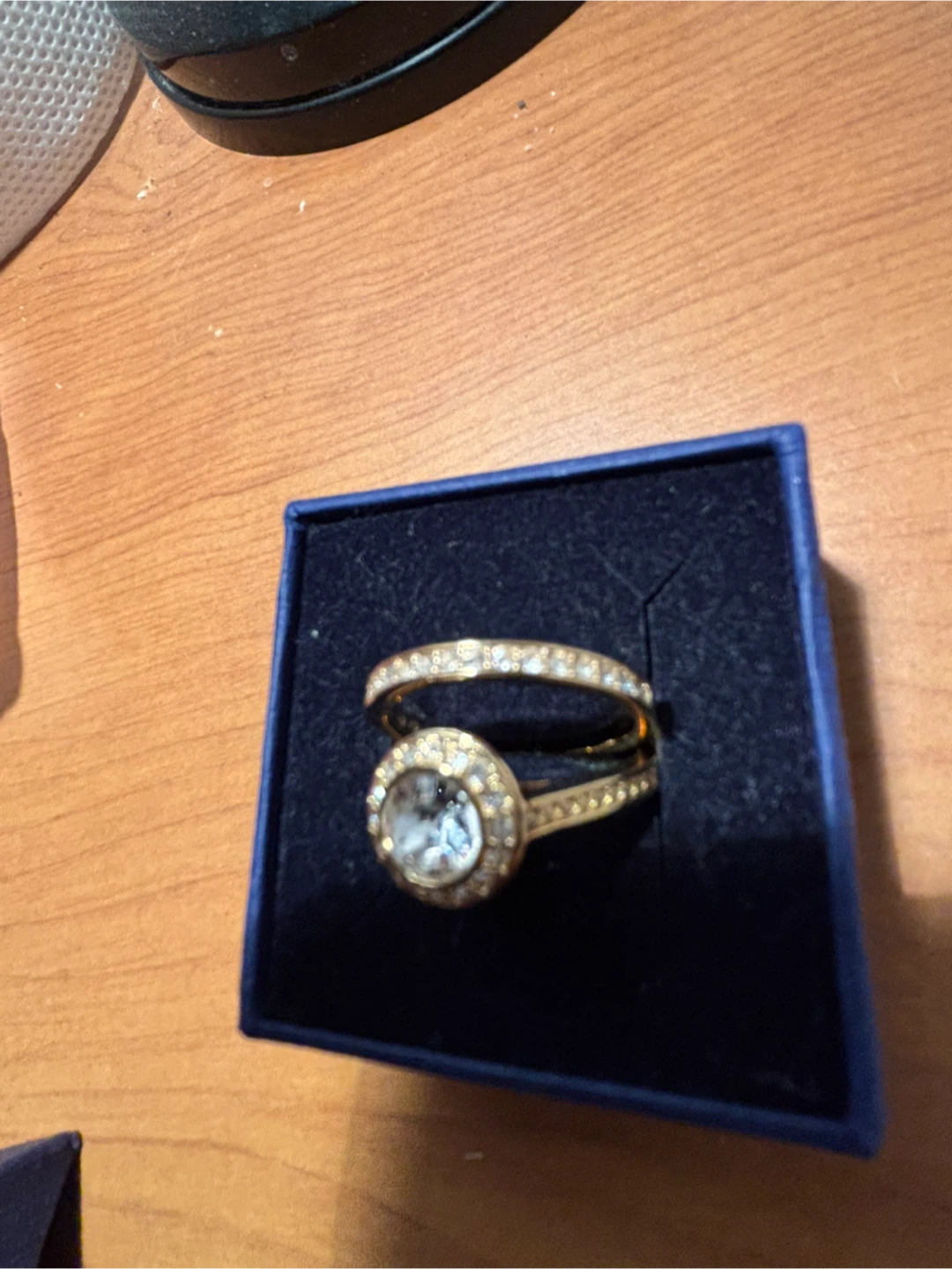Swarovski Ring Set with Box - photo 4