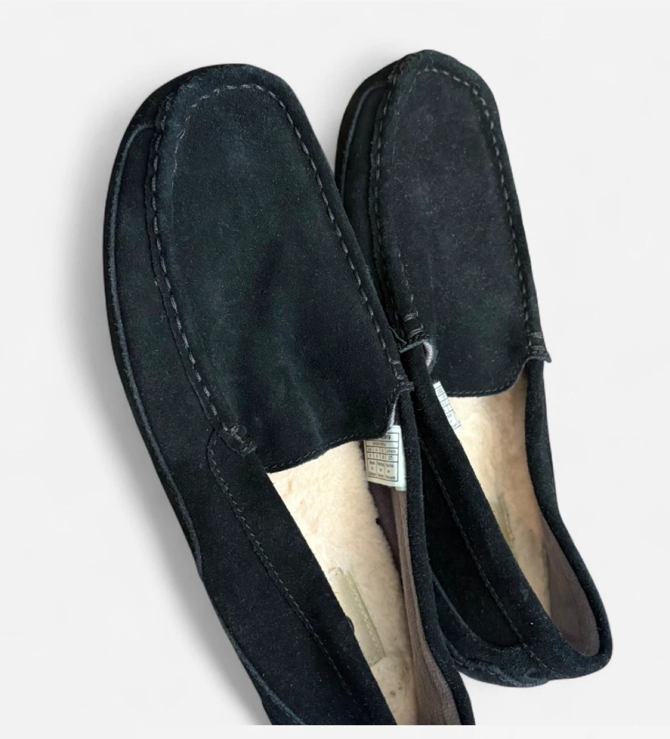 UGG Men's Suede Moccasin Slippers - Size 9 - photo 4