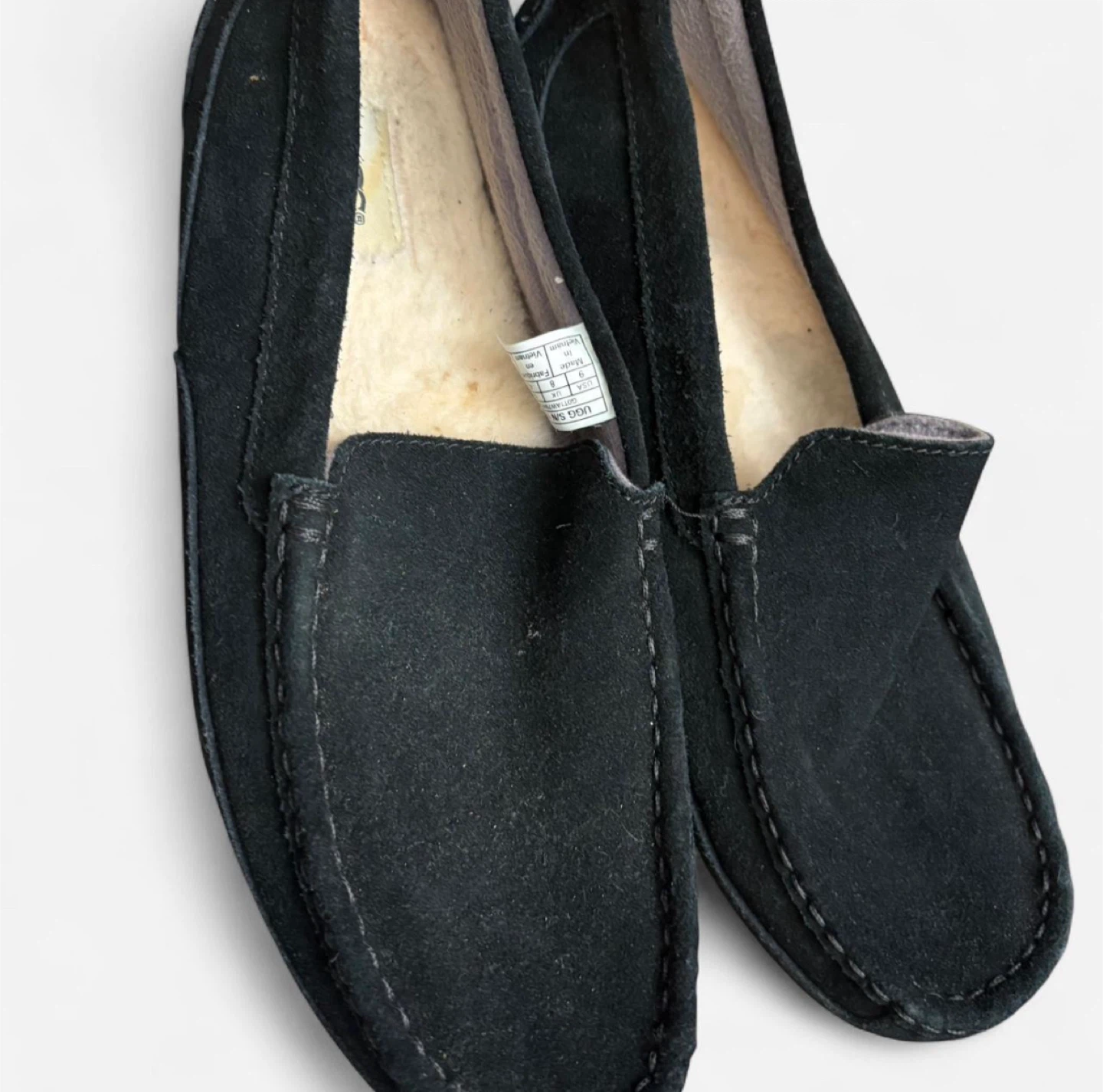 UGG Men's Suede Moccasin Slippers - Size 9 - photo 3