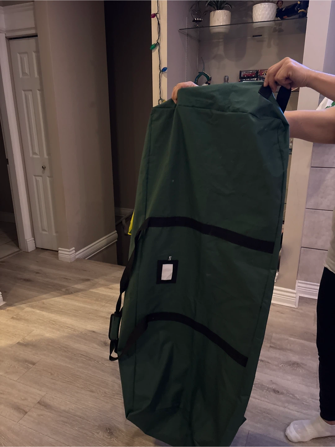 Green Christmas Tree Storage Bag - photo 4