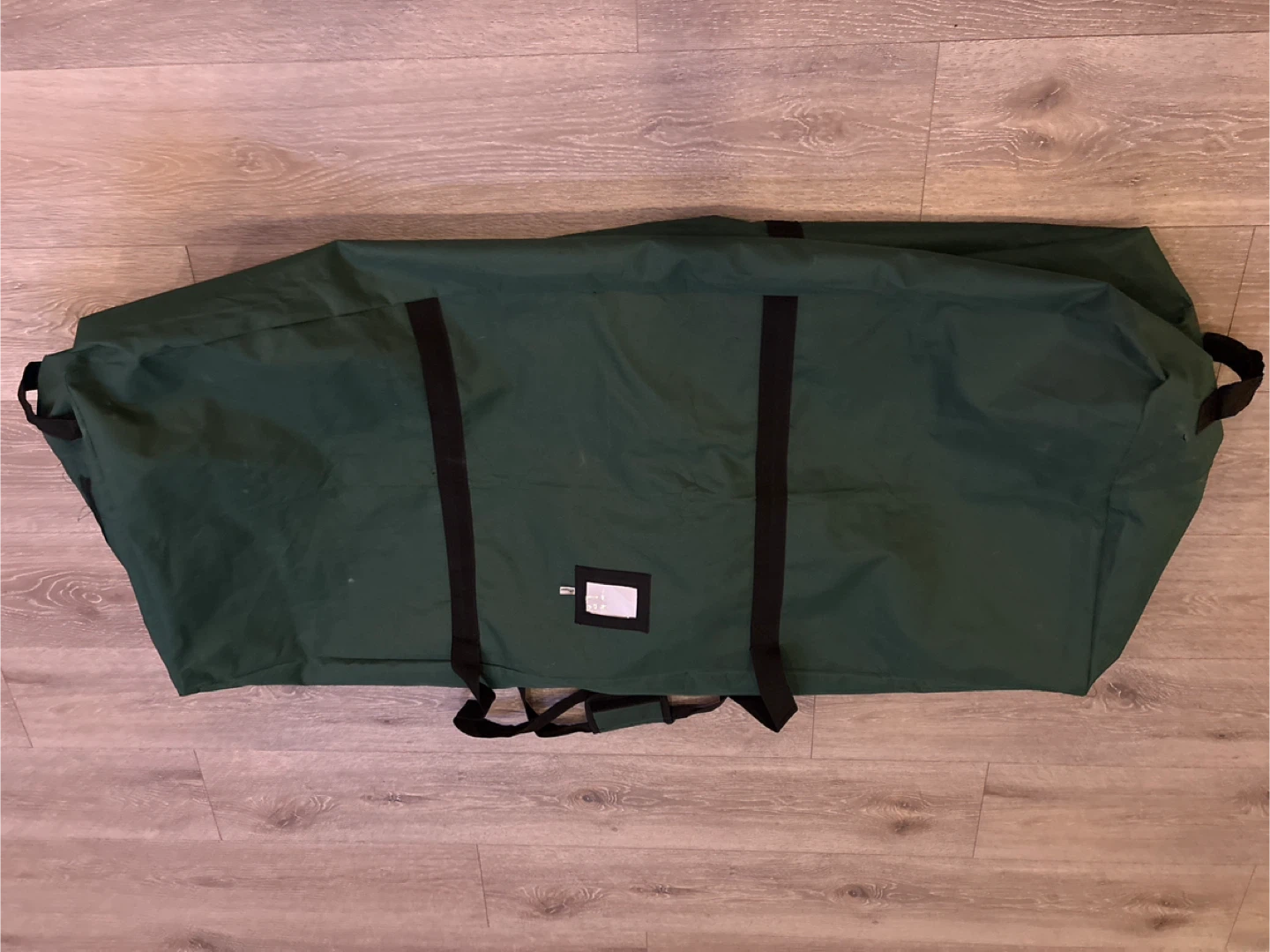 Green Christmas Tree Storage Bag