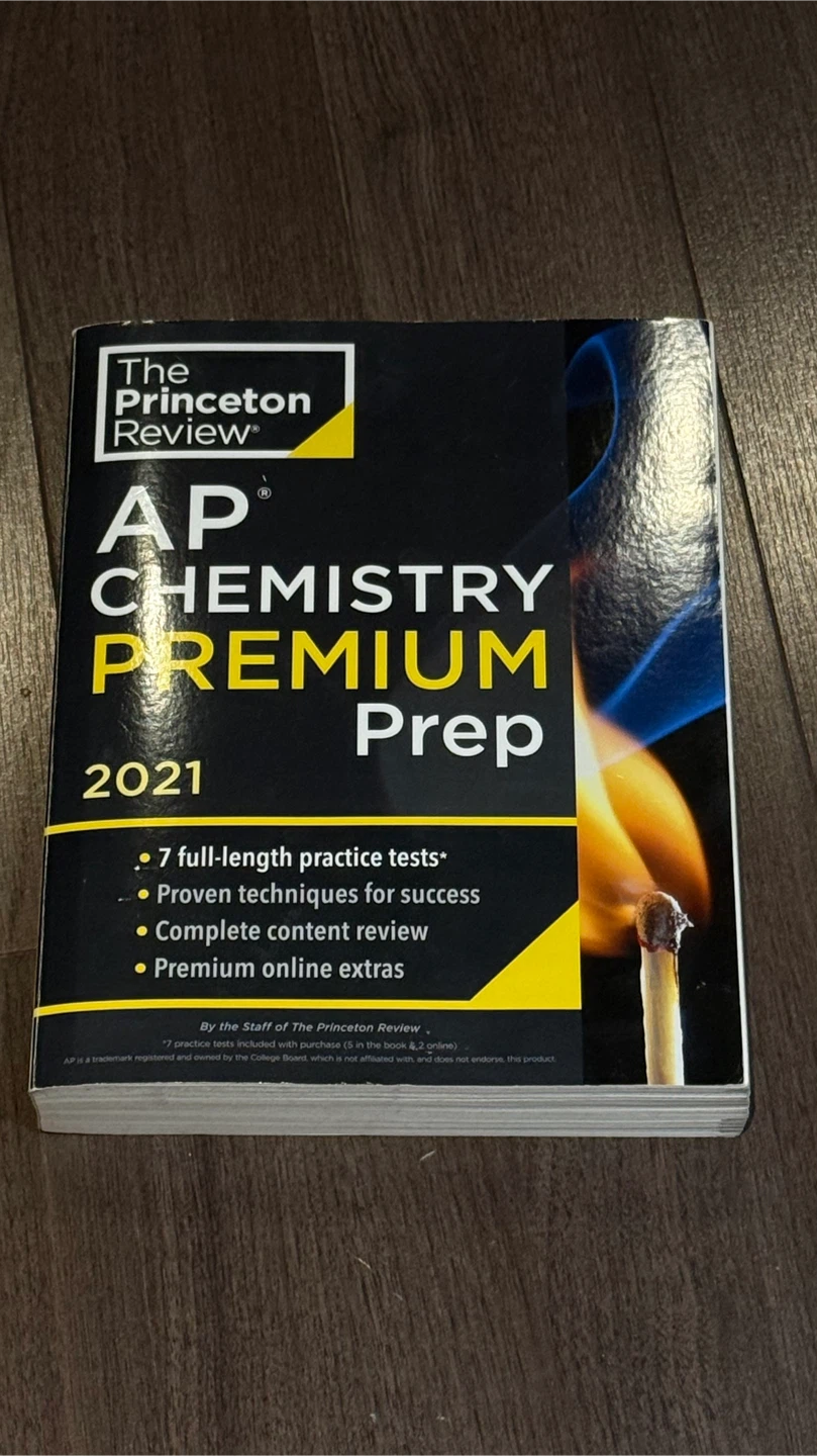 Princeton Review AP Chemistry Premium Prep 2021