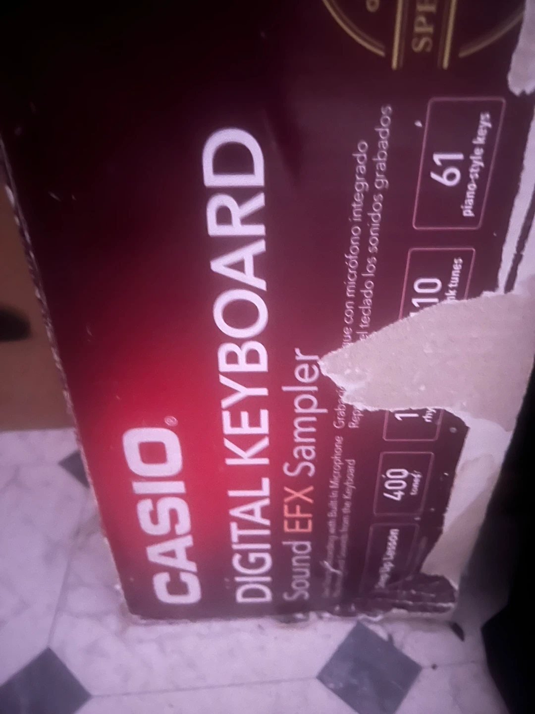 Casio Digital Keyboard Sound EFX Sampler - photo 4