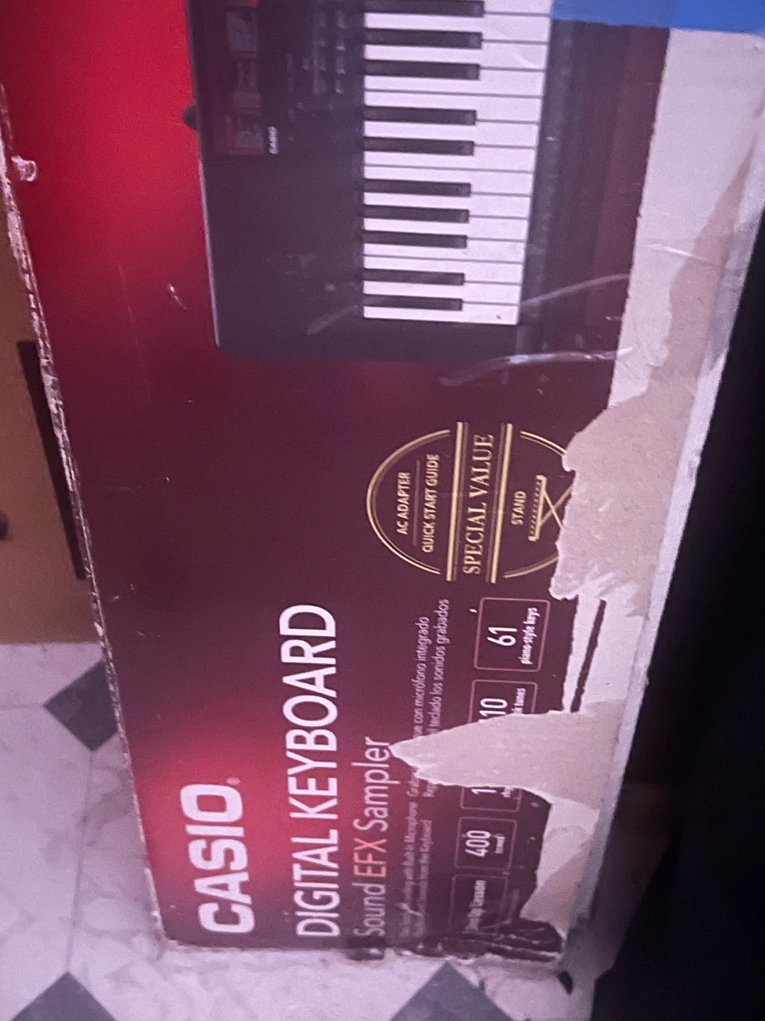 Casio Digital Keyboard Sound EFX Sampler