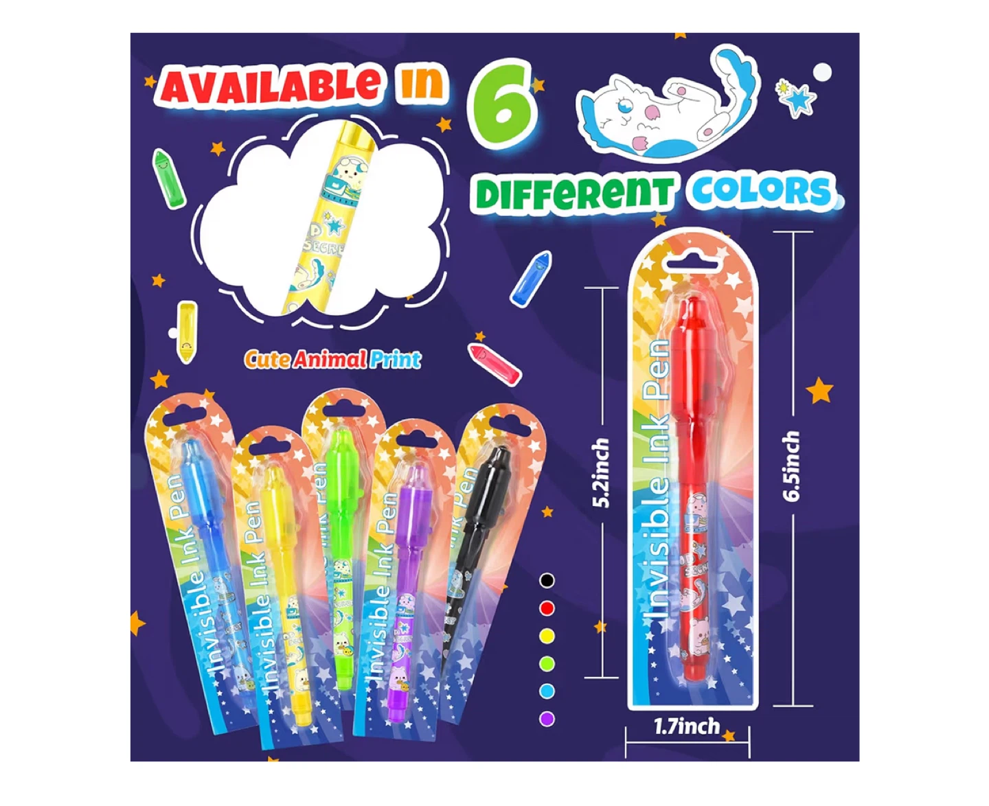 New Invisible Ink Pen with UV Light - photo 2