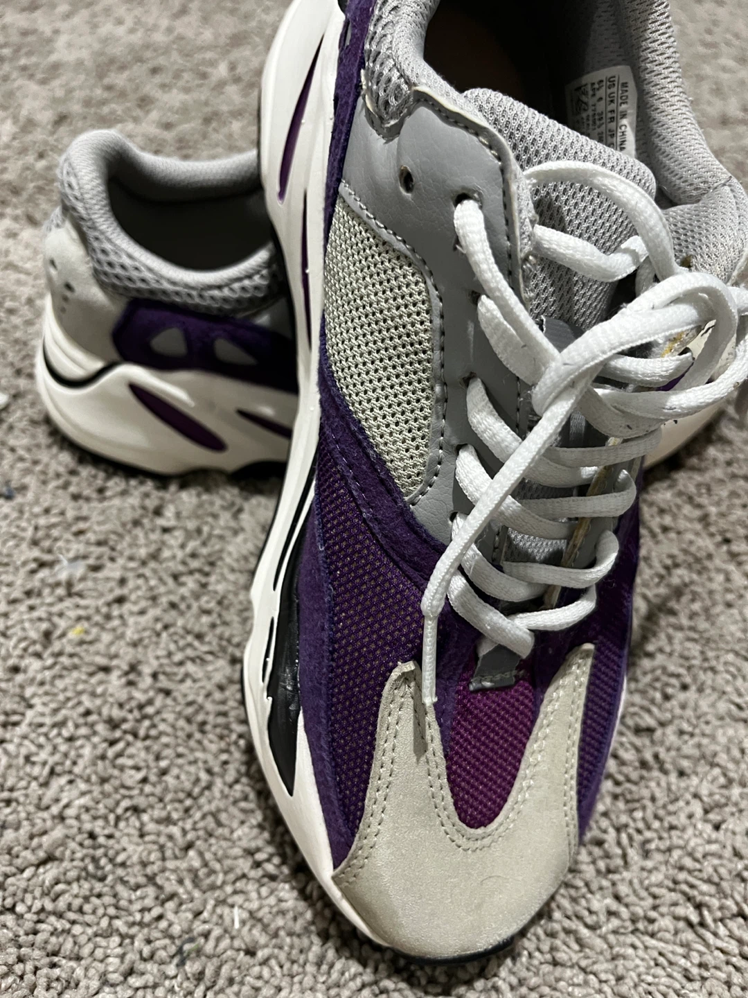 Adidas Yeezy 700 V1 Mauve Purple Sneakers - Size 6.5 - photo 4