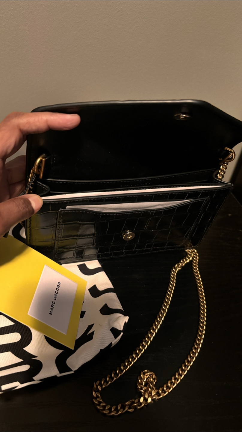 *NEW* Marc Jacob’s Croc leather on chain bag - photo 3