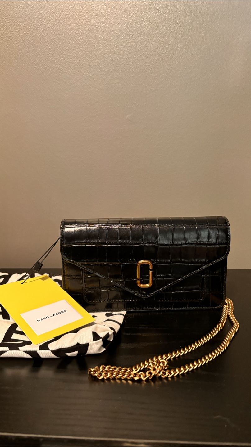 *NEW* Marc Jacob’s Croc leather on chain bag - photo 2