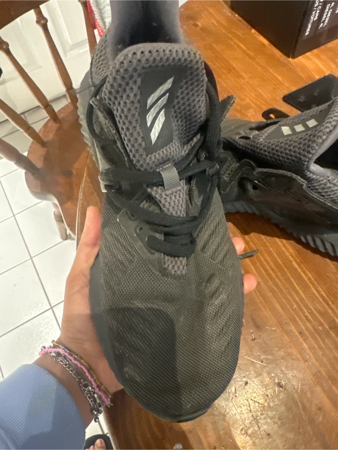 Adidas Alpha Bounce Basketball Shoes - Size 8 - photo 2