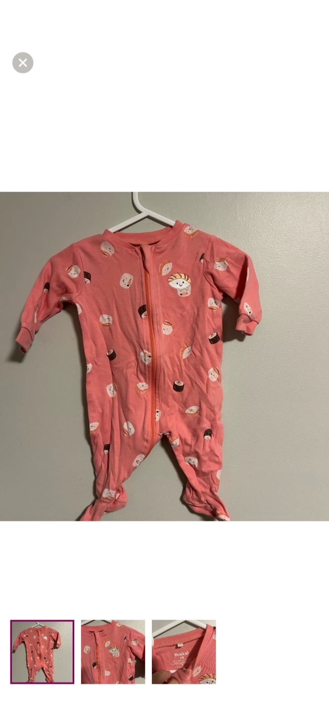 Pekkle 3M Sushi Print Sleeper