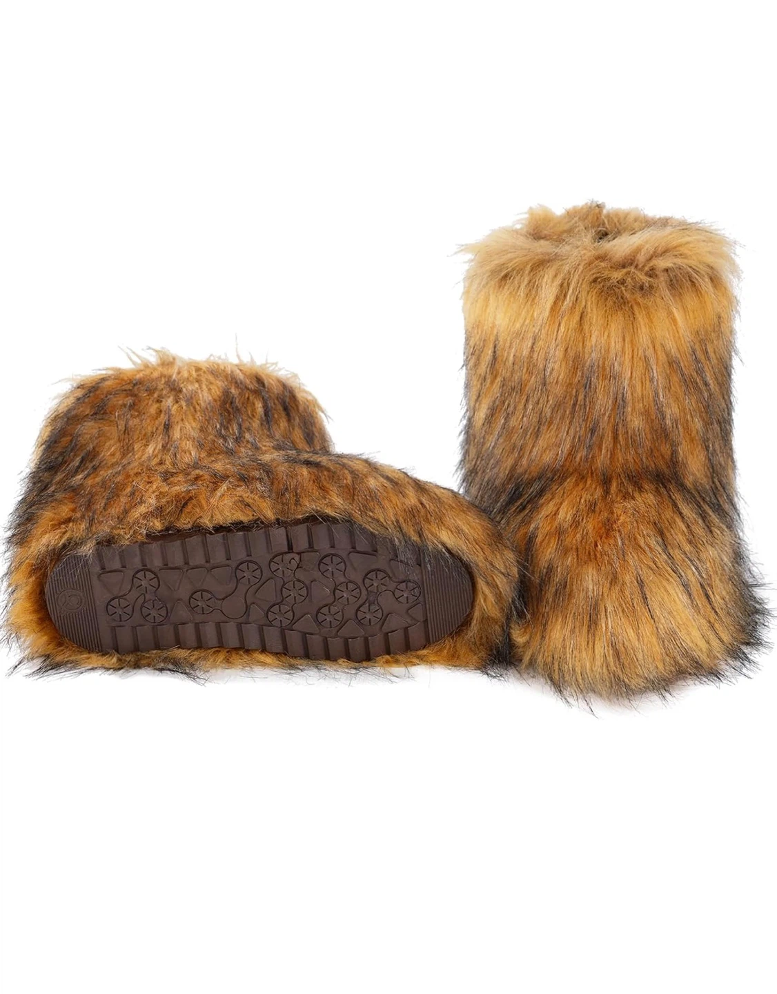 ipx Furry Faux Fur Boots - Women's Size 9 - photo 2