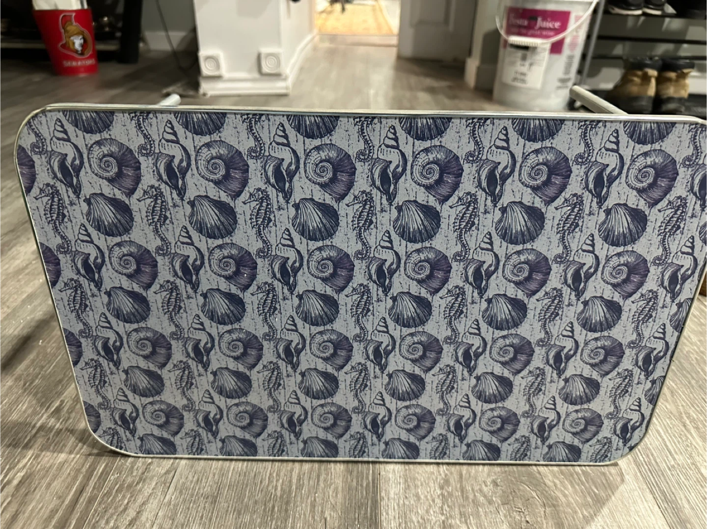 Folding Lap Desk with Seashell Pattern - photo 3