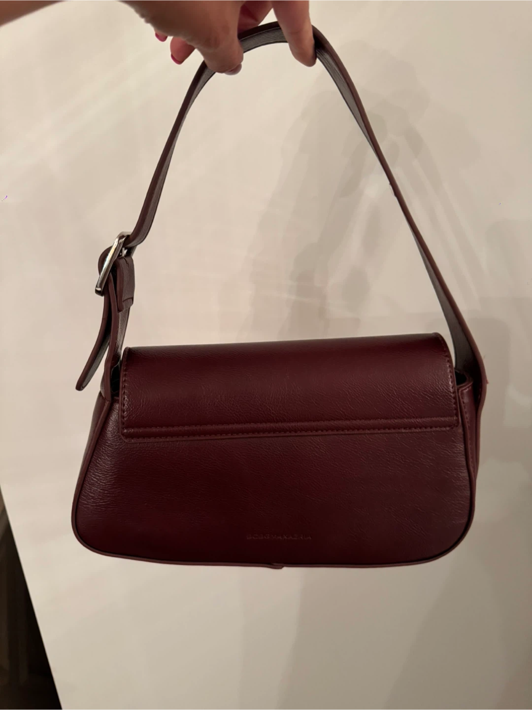 BCBGMAXAZRIA Burgundy Shoulder Bag - photo 3