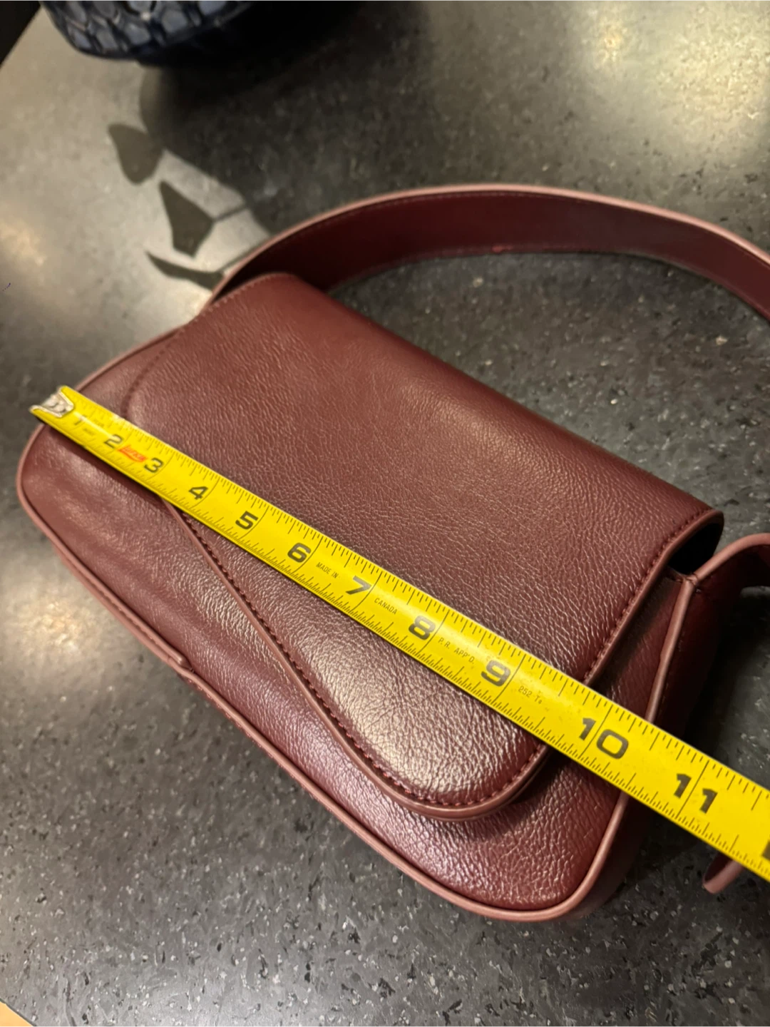 BCBGMAXAZRIA Burgundy Shoulder Bag - photo 5
