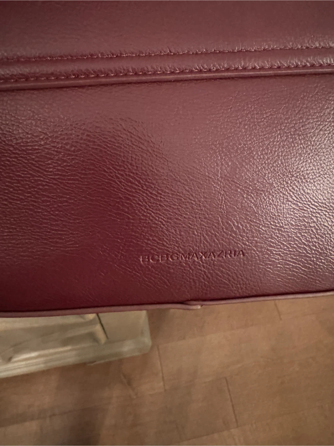 BCBGMAXAZRIA Burgundy Shoulder Bag - photo 4