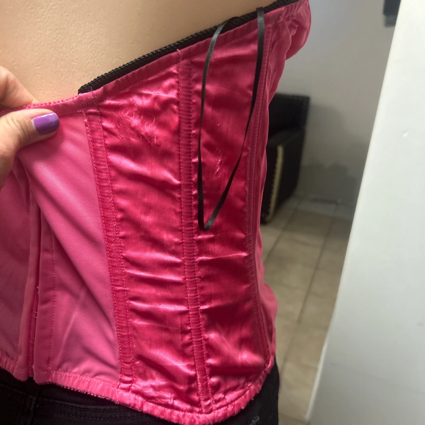 Farlene Hot Pink Corset - Size XL - photo 5
