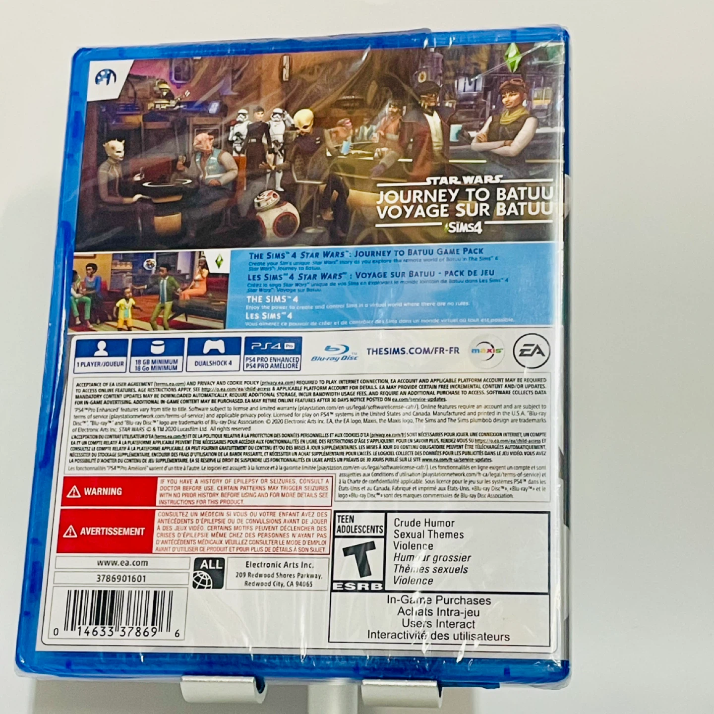 Sims 4 and Star Wars Journey to Batuu Bundle PS4 - NEW - photo 2