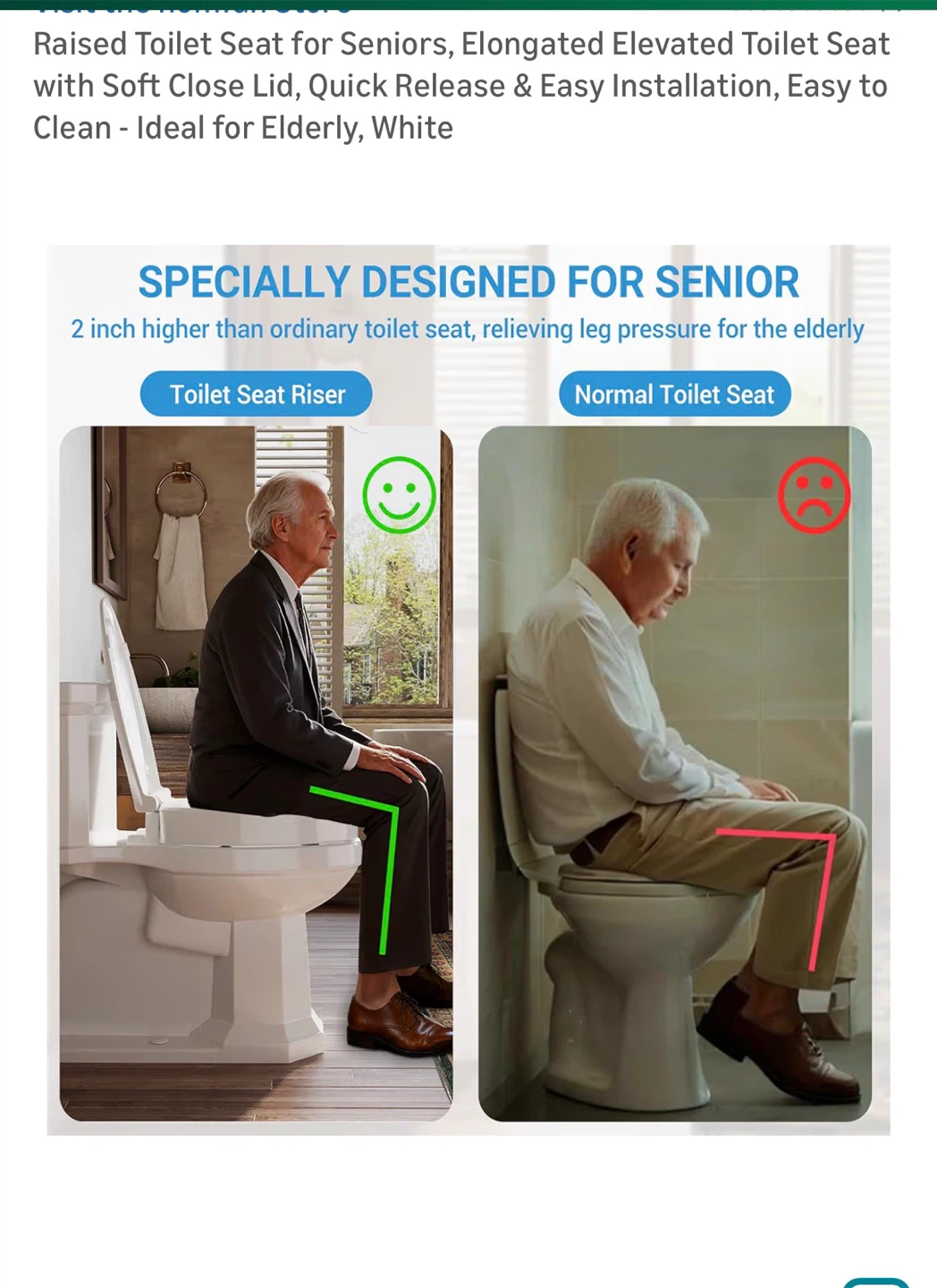 Brand New Raised Toilet Seat - photo 5